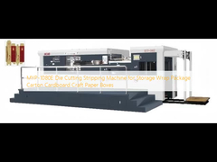 MYP-1080E Machine de découpe et d'échenillage pour boîtes en carton, emballages, enveloppes, boîtes en papier artisanal