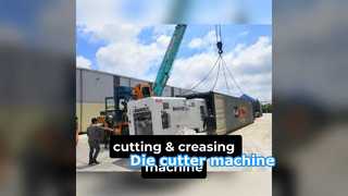 machine de découpe d'étiquettes volantes