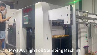 Machine automatique de découpe et d'estampage de feuilles TMY-1060High