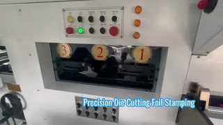 JIGUO TMY-800H Machine automatique de découpe et d'estampage de feuilles