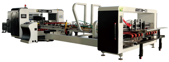 Carton ondulé de carton de machine de Gluer de dossier de la longueur 2600mm faisant la machine