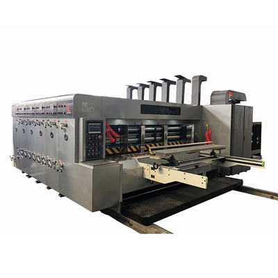 l'empileur de conseil de 220pcs/Min Flexo Printing Machine Corrugated rotatoire meurent machine de coupeur
