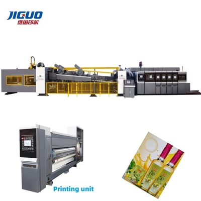 acheter High Speed Flexo Printing And Slotting And Die Cutting Machine For Corrugated Box online manufacture