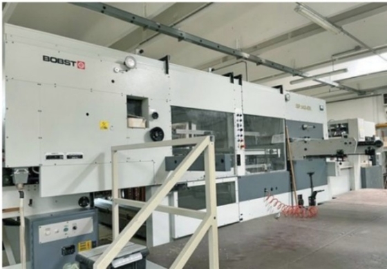 acheter BOBST SP 142 E Coupeuse à matrices utilisée Machine automatique de découpe à matrices 6000 S/h online manufacture