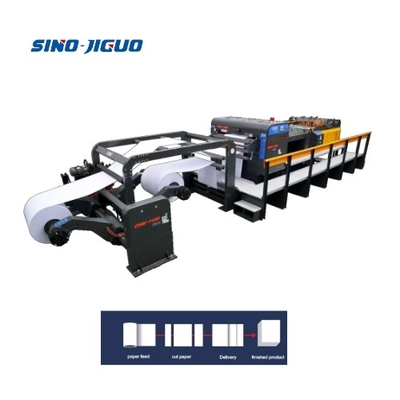 acheter Machine de découpe rotative à rouleaux de papier blanc avec précision de découpe ± 0,5 mm L 1000 mm ± 0,1% L≥1000 mm online manufacture