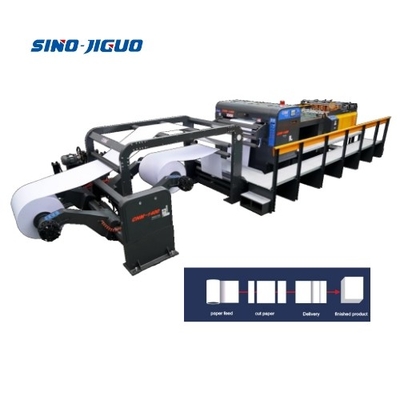 acheter 0.8 MPa Précisations de pression Utilisée machine de découpe de feuille de papier en rouleau avec 2 rouleaux de coupe online manufacture