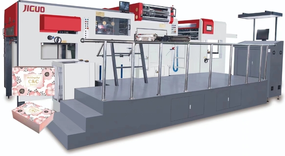acheter 5000s/h Machine automatique d'estampage à feuille chaude 22T Poids net et température d'estampage 20-200C Min Taille du papier online manufacture