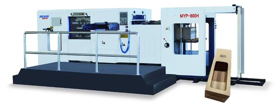 acheter JIGUO MYP-800H Automatic Die Cutting & Stripping Machine ,Sheet thickness	Corrugated board: ≤4mm Cardboard:0.1-3mm,Overall dimension:6400*3400*2000 mm online manufacture