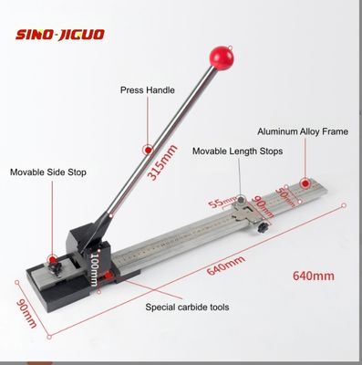 acheter Creasing Matrix Cutter Precision Creasing Strip Cutting Equipment online manufacture