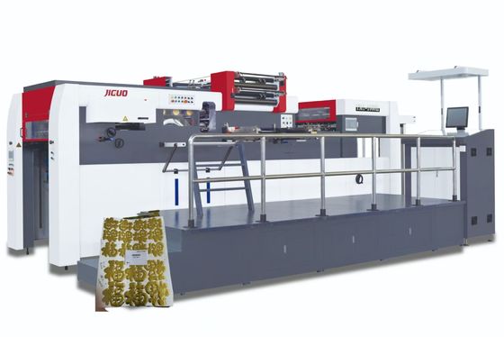 acheter JIGUO TMY-1060H Automatic Die Cutting & Foil Stamping Machine,Max.Diecutting Speed 7500s/h Automatic Hot Foil Stamping Machine for Stamping Min. Paper Size 400*360mm online manufacture