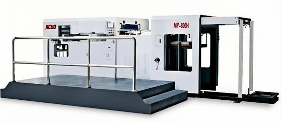 acheter JIGUO MY-800H All-in-One Automatic Die Cutting And Creasing Machine For Adhesives And Packaging Box online manufacture