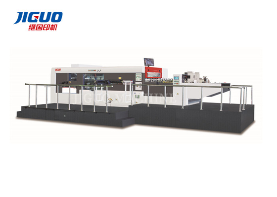 acheter La machine de dépouillement de papier de rebut de rebord avant a ridé le coupeur de matrice automatique de carton online manufacture