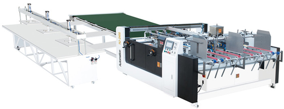 acheter boîte ondulée de carton de dossier de 1650x1060mm de machine semi automatique de Gluer online manufacture