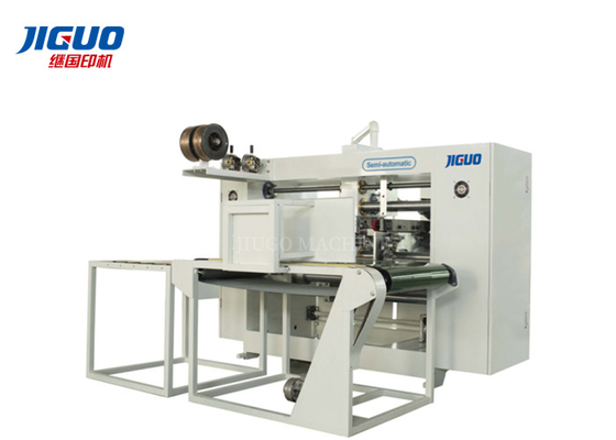 acheter La feuille de Jiguo 3200mm cartonnent morceau semi automatique piquant de machine de boîte automatique le double online manufacture