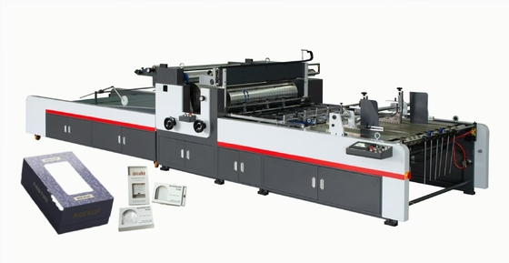 SINO JIGUO TC-760C machine automatique de patchage de fenêtre avec fonction de coupe et de plis d'angle, vitesse de travail maximale plate: 10000s/h, vitesse de coupe maximale: 4500s/h