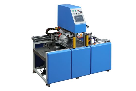 Presse à emboutir chaude automatique hydraulique YH-500 pour le paquet en plastique en bois en cuir
