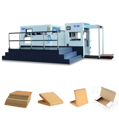 Machine automatique de découpe à la matrice de papier ondulé en carton MY-1080E 1080*780mm