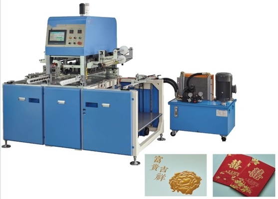 10 tonnes / 20 tonnes machine automatique d'estampage à feuille chaude Max. portée d'estampage 700 × 520 mm