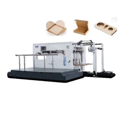 Machine de découpage et se plissante de feuille en plastique manuelle de couche horizontale de BMY-1320A de boîte ondulée semi automatique de carton