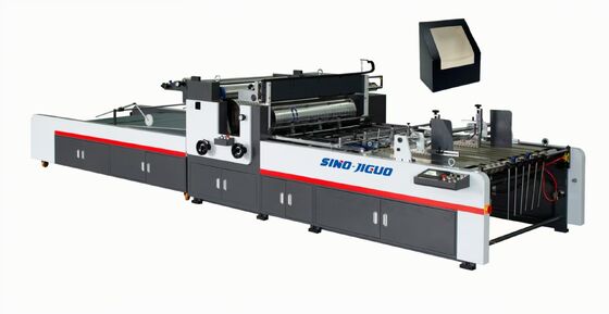 SINO JIGUO TC-1250A Machine automatique de patchage des fenêtres,Max. Vitesse de travail:20000s/h (dépend de la taille du produit),Épaisseur du papier cartonné:150-1500gsm,Épaisseur de la feuille de film (mm):0- Je suis désolé.30