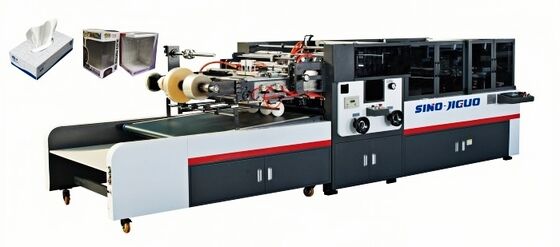 JIGUO Efficace machine de coupe de coin et de creusement de fenêtre pour l'emballage