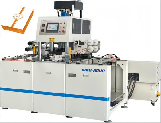 JIGUO YH-900SC Servo automatique machine d'estampage à chaud,Taille max. feuille :900X670 (mm),Taille max. d'estampage: 700X520 (mm),Vite de travail d'estampage:1200~1500 s/h