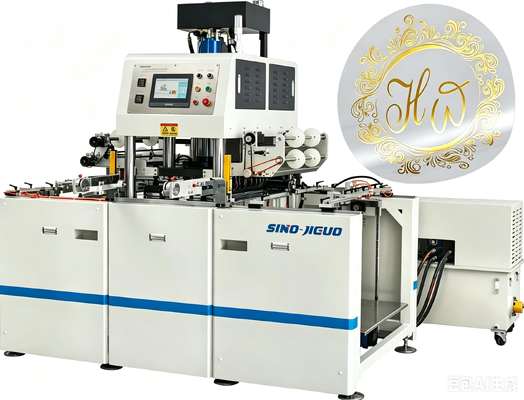 Automatic Hydraulic Hot Foil Stamping Machine 20Ton Pressure, For Packaging Paper & Gift Box Hot Stamping