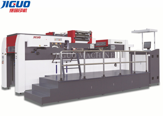 Presse à emboutir dorante d'aluminium chaud automatique d'or plissant la feuille de 1060X760mm