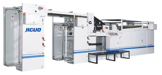 carton ondulé complètement automatique de machine de lamineur de cannelure de feuille de 450x450mm